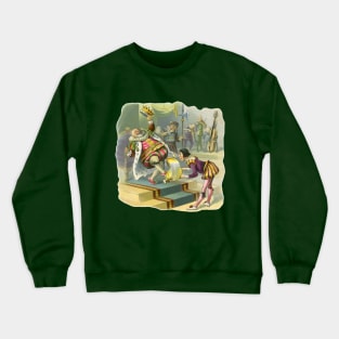 Vintage Old King Cole Nursery Rhyme Crewneck Sweatshirt